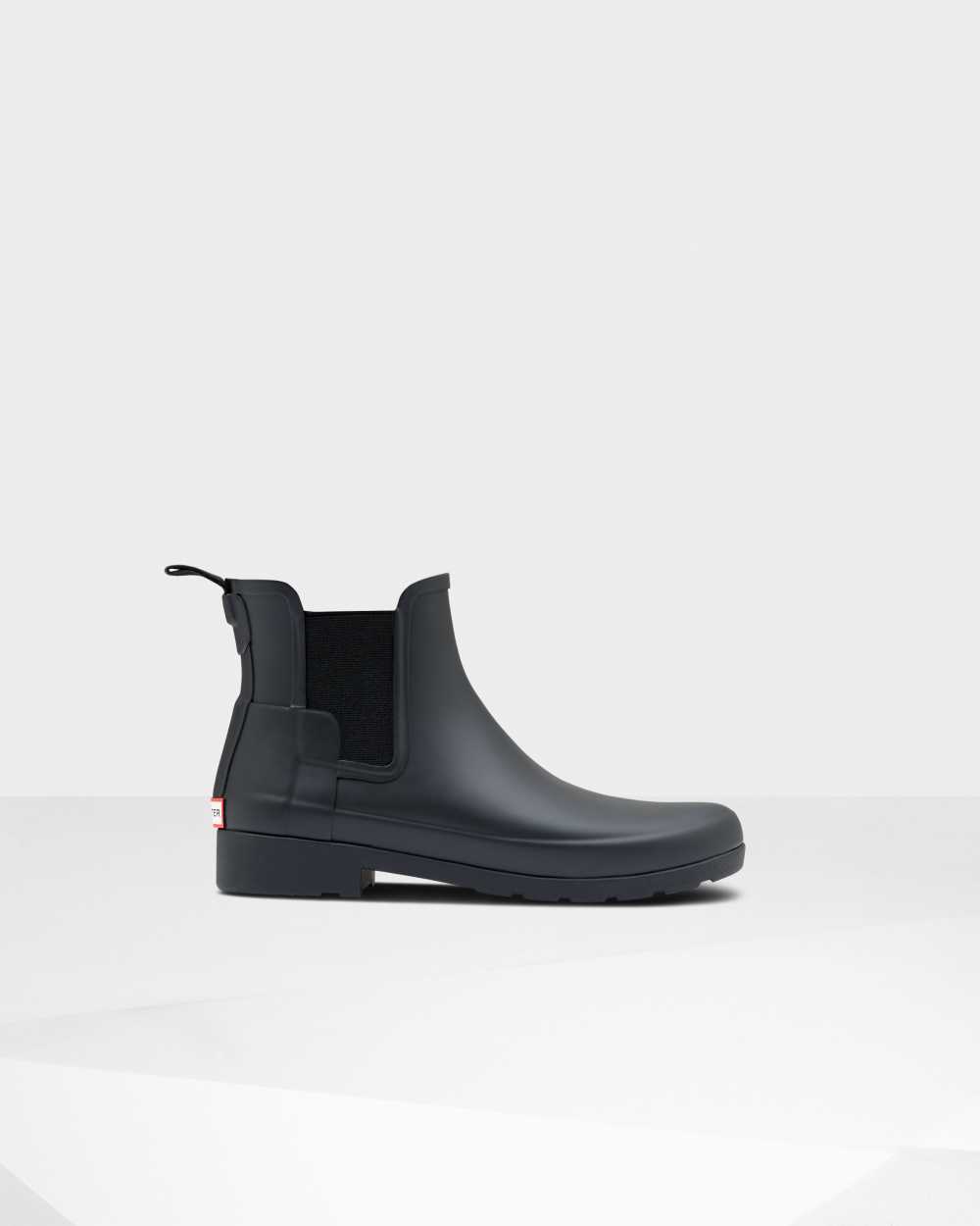 Hunter Refined Slim Fit Women's Chelsea Boots NZ-26153C Black